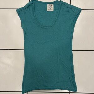 Abercrombie Teal Short Sleeve Tee Women L